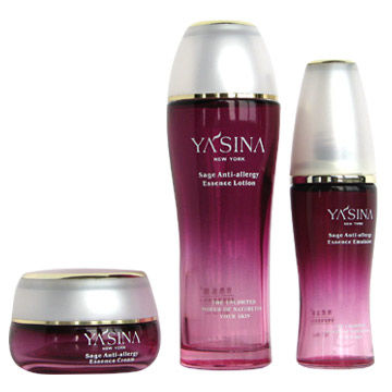 Costume 4 onças garrafas de vidro cosméticas coloridas fundidas e frascos de 1 emulsão vazia da onça